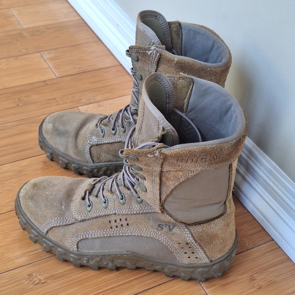 Rocky S2V Tactical Military Boot Coyote Brown RKC050 Men's size 8.5 Indoor Wear - Picture 3 of 16